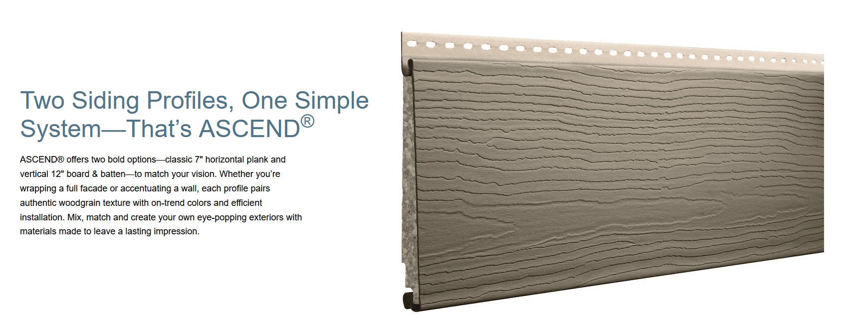 Home with Ascend composite cladding installed