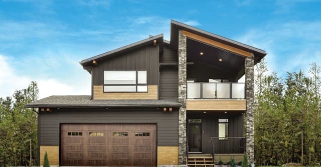 Close-up of composite siding profile showing depth and realistic wood appearance