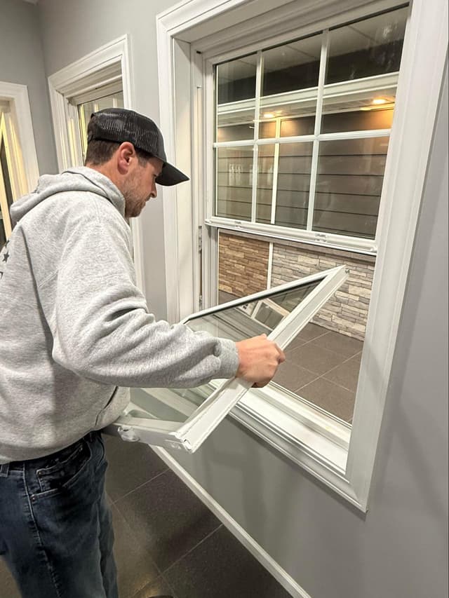 Window installation cleanup