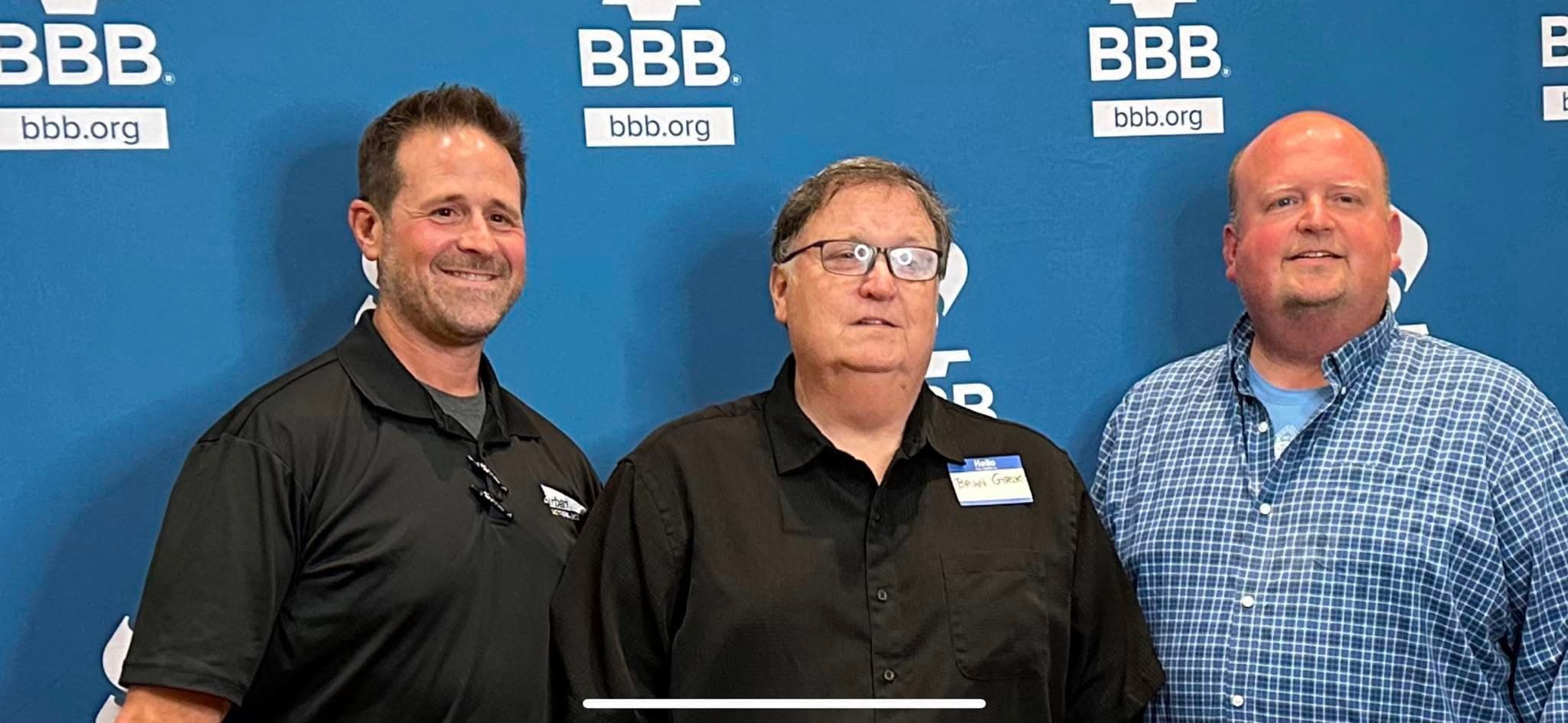 Brian Jr. Girskis and Darin Wilson, owners of Suburban Construction